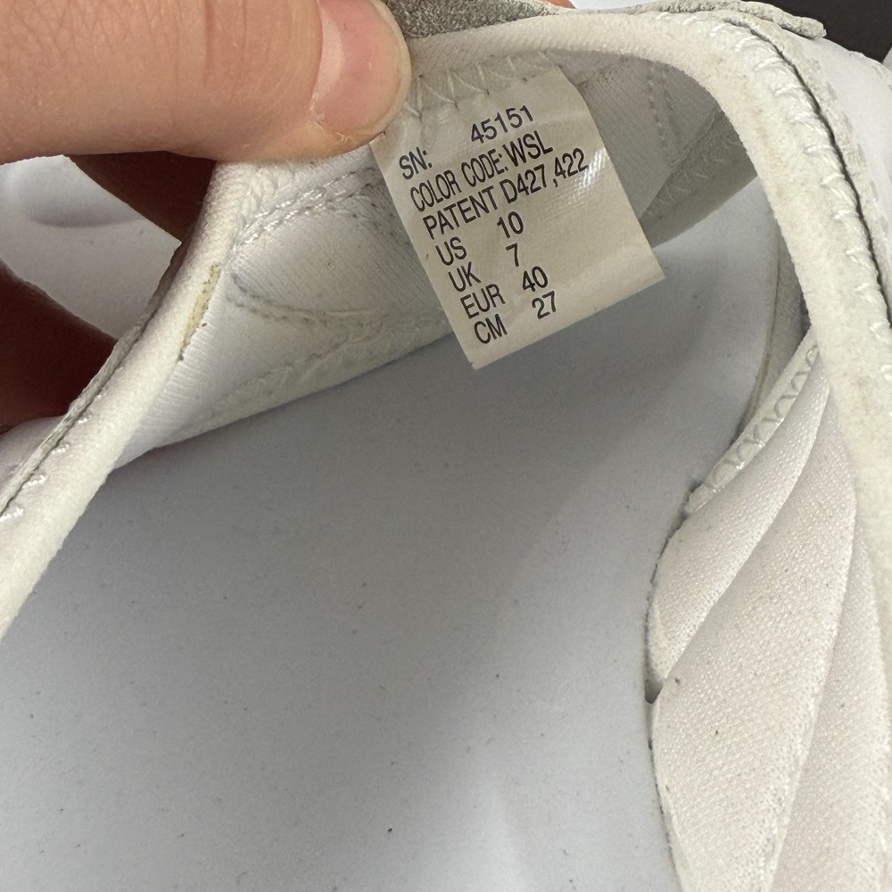 Skechers G-Tech Thong Sandals Women's 10 White Comfort Platform Flip Flops Y2K - Picture 11 of 16